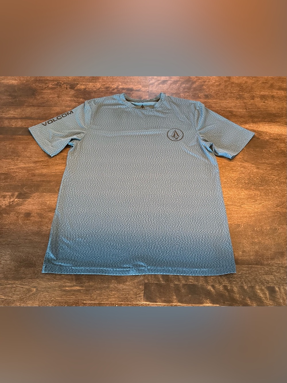 Volcom Blue Men’s Rash Guard Anti-UV
